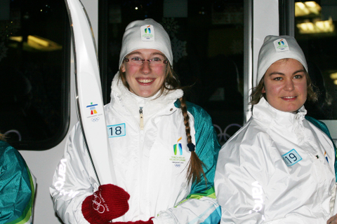 La flamme Olympique de passage à Windsor