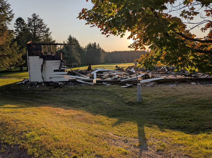 Le Club de golf de Val-des-Sources se relève doucement après l’incendie