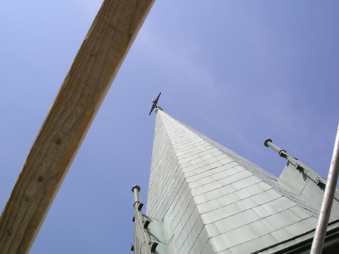 Vu du clocher l'Assomption
