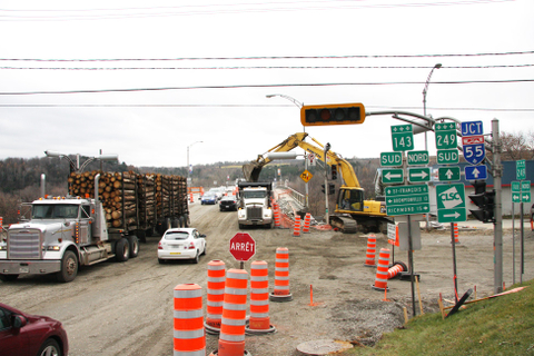 Grands travaux de voirie