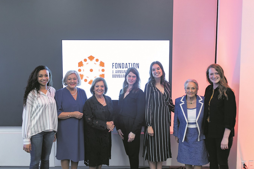 Lauréates pour la relève entrepreneuriale féminine de la Fondation J.-Armand-Bombardier