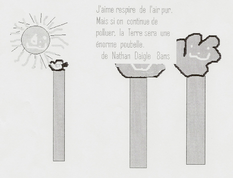 Jour de la terre - Classe de Sophie Caron, 2è année, École St-Philippe