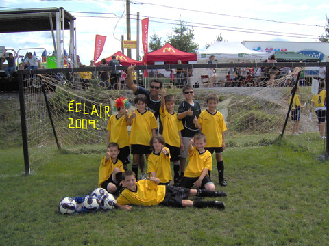 tournoi soccer u9 masculin champion
