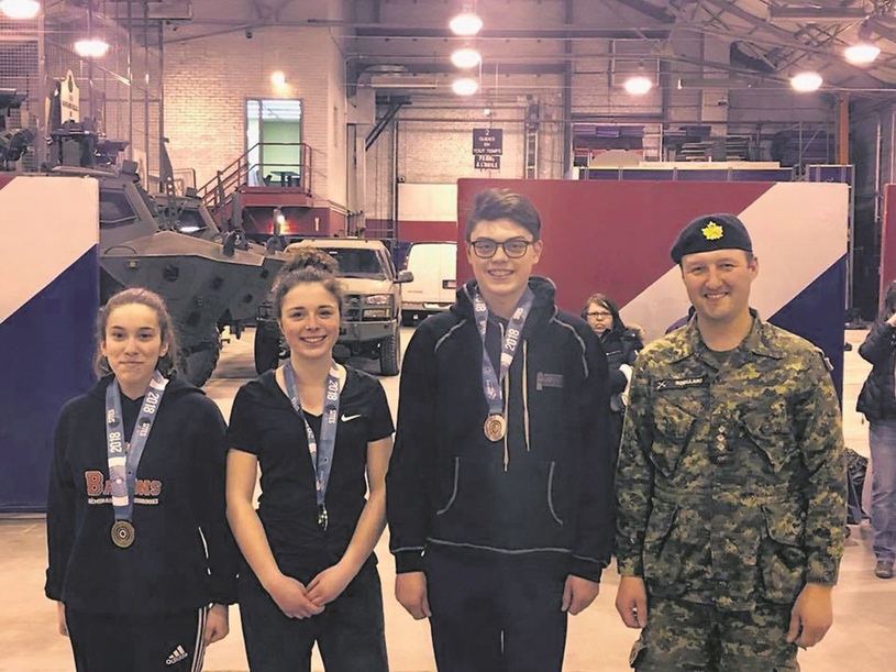 Cadets : Bons résultats en tir de précision à la compétition provinciale 
