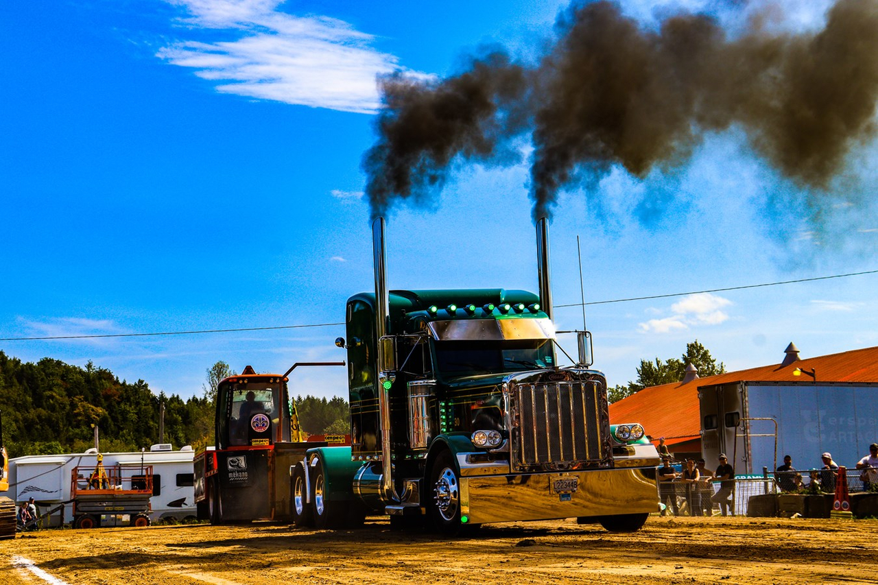 Les tirs de camions et de tracteurs ont connu beaucoup de succès.