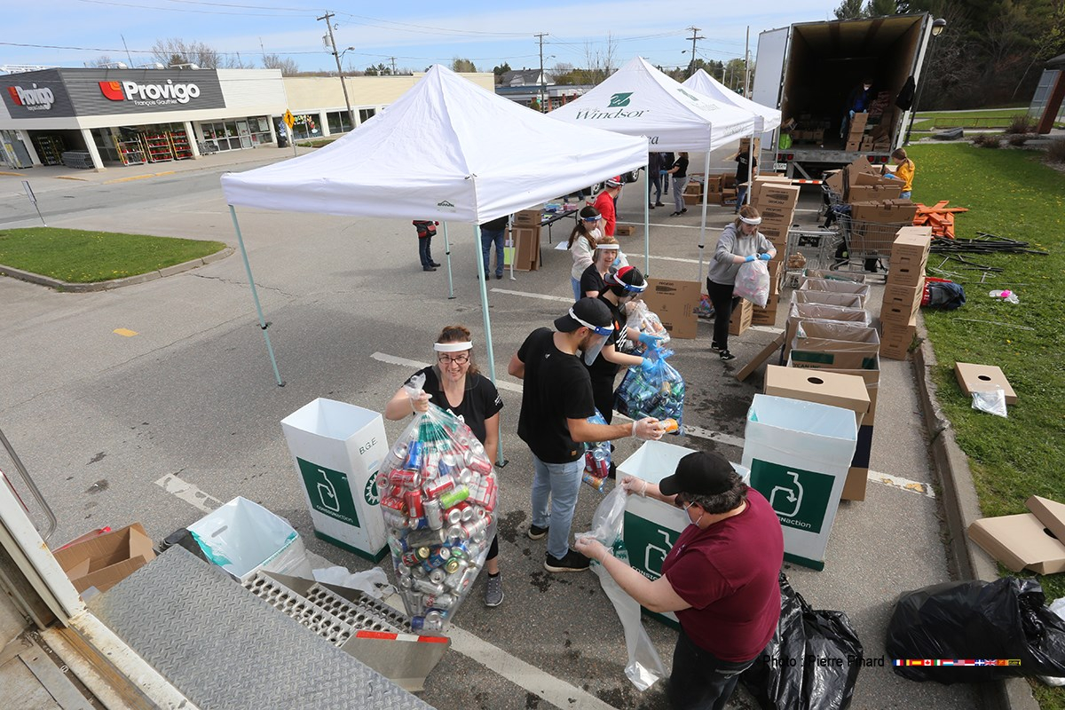 Collecte de contenants consignés du 17 mai à Windsor