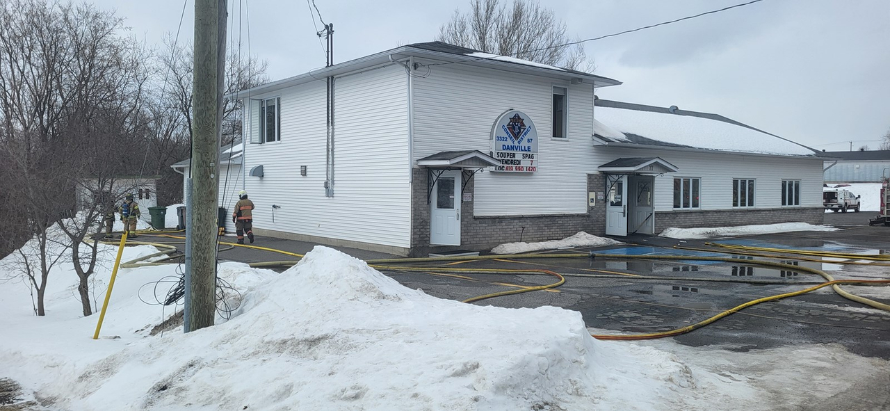 Un incendie endommage une partie du bâtiment intérieur de la salle des chevaliers de Colomb de Danville