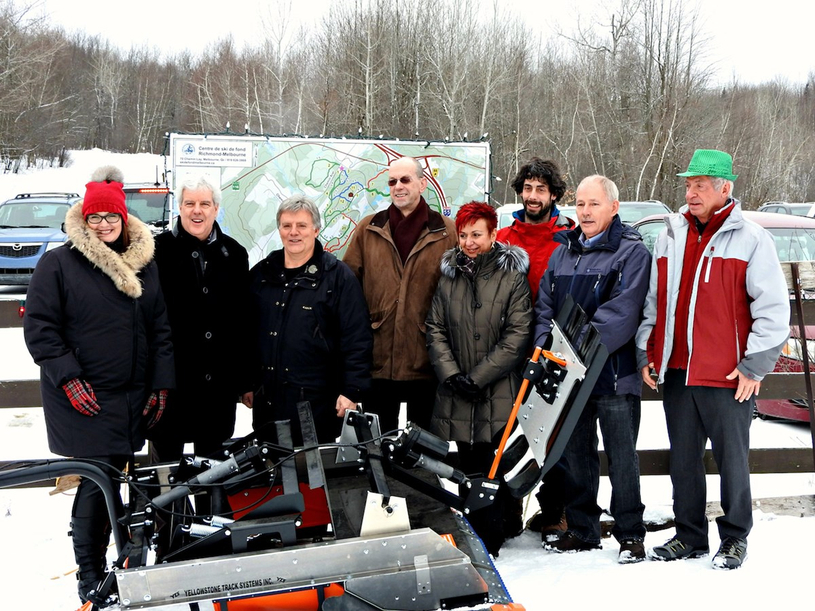 À la découverte du Val-Saint-François en ski de fond et raquettes