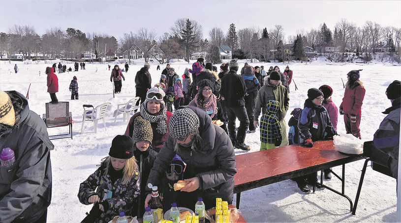 Des organisateurs plus que satisfait de l’initiation à la pêche sur glace