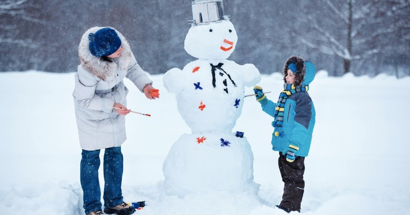 Concours de sculpture sur neige organisé par les Services récréatifs