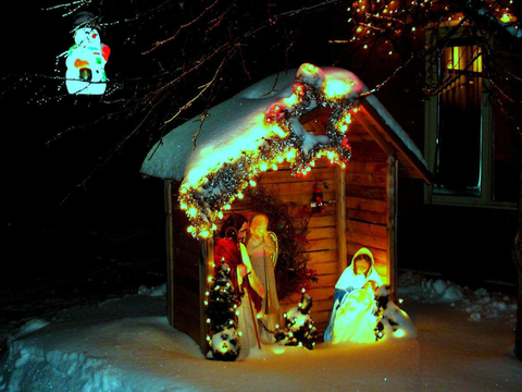 Crèche à Ste-Marie