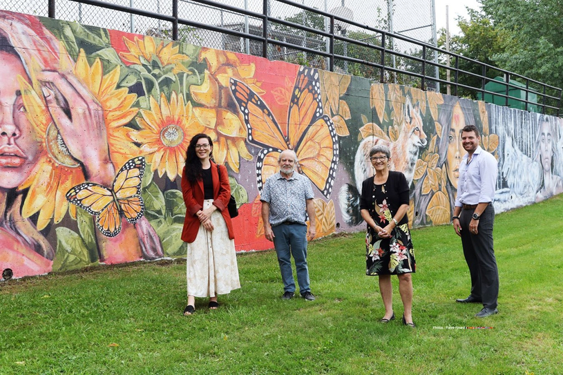 La Ville de Windsor inaugure sa troisième murale