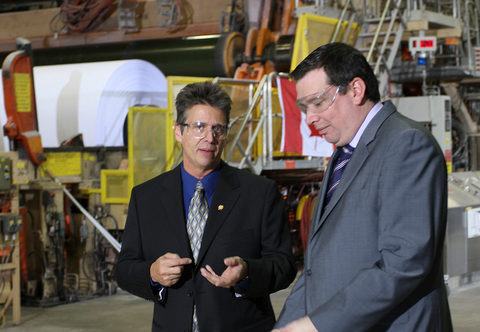 Domtar , subvention du Fédéral