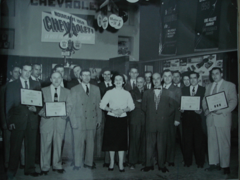 Garage National en 1958