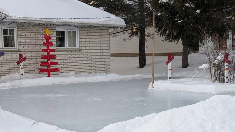 « Un peu de bonheur sur la glace… »