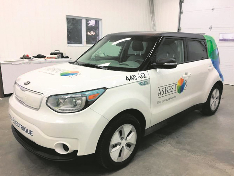 Une nouvelle voiture électrique pour Asbestos