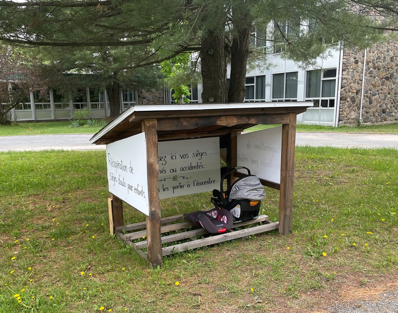 L’école Plein-Cœur de Richmond récupère les vieux sièges d’auto