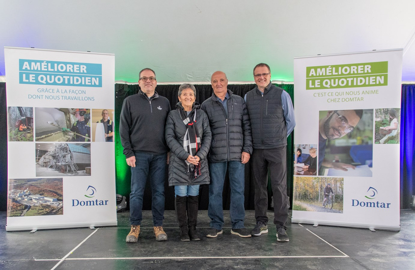 35 ans : l’usine Domtar de Windsor toujours jeune et moderne