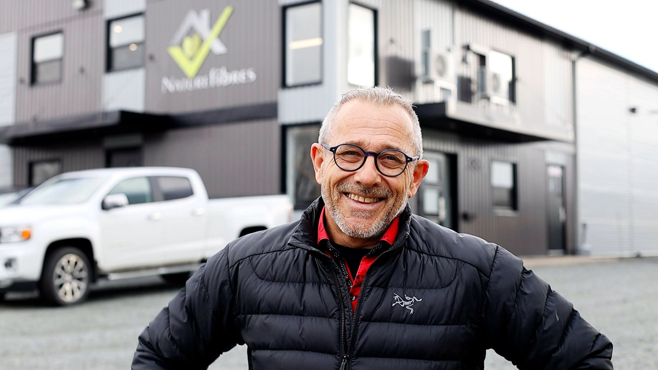 Michel Provencher, directeur général de l’entreprise Nature Fibres.
