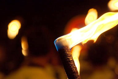 Randonnée aux flambeaux du Club Quad du Val-Saint-François