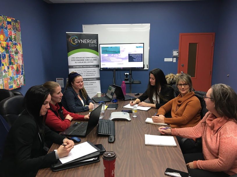 Cinq entreprises de la MRC des Sources s’associent pour un projet pilote de partage d’expertise. 