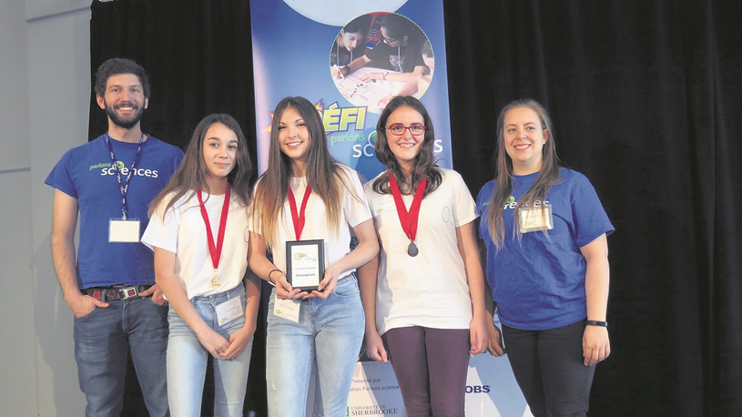 Une médaille d'or pour les Indestructibles du Tournesol 