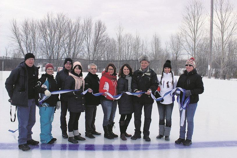Inauguration du bâtiment récréatif au Parc des loisirs du rang 10