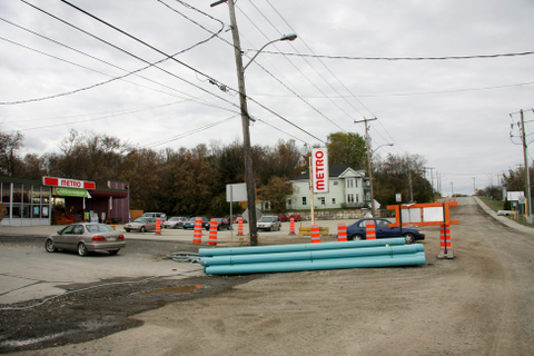 Grands travaux de voirie