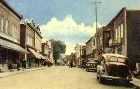 1re Avenue dans les années 50