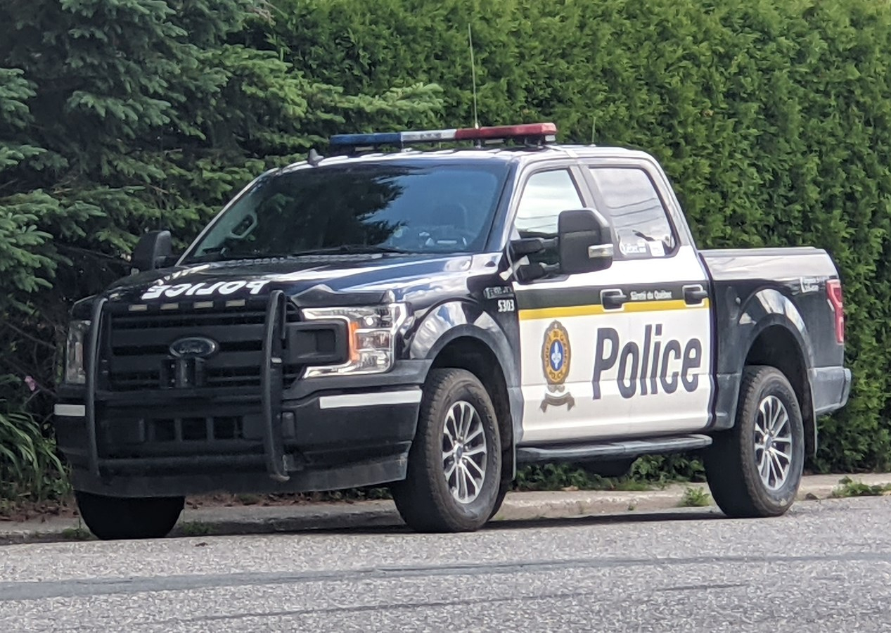 Intervention policière sur la rue Noël de à Val-des-Sources