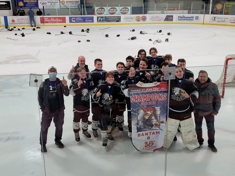Les jeunes de la région font belle figure au tournoi de Saint-Jean-Port-Joli