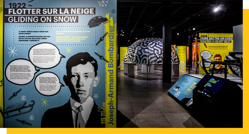Les ados mis à l’honneur dans la nouvelle exposition temporaire du Musée de l’ingéniosité J. Armand Bombardier à Valcourt