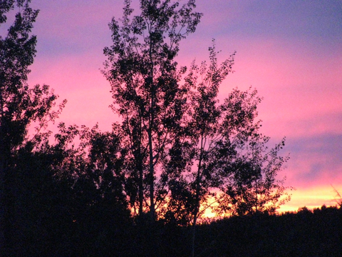 coucher de soleil