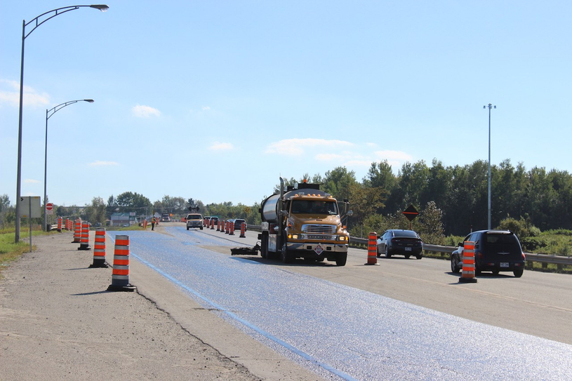 Réfection du pont qui enjambe l’autoroute 55 à Windsor