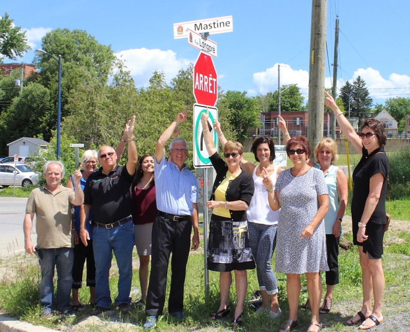 Dévoilement de la nouvelle rue Mastine à Windsor