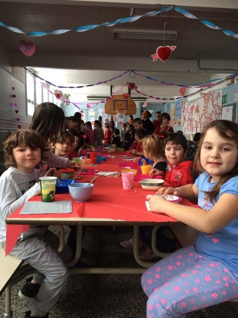 On fête la Saint-Valentin à l’école primaire Notre-Dame-de-Bonsecours
