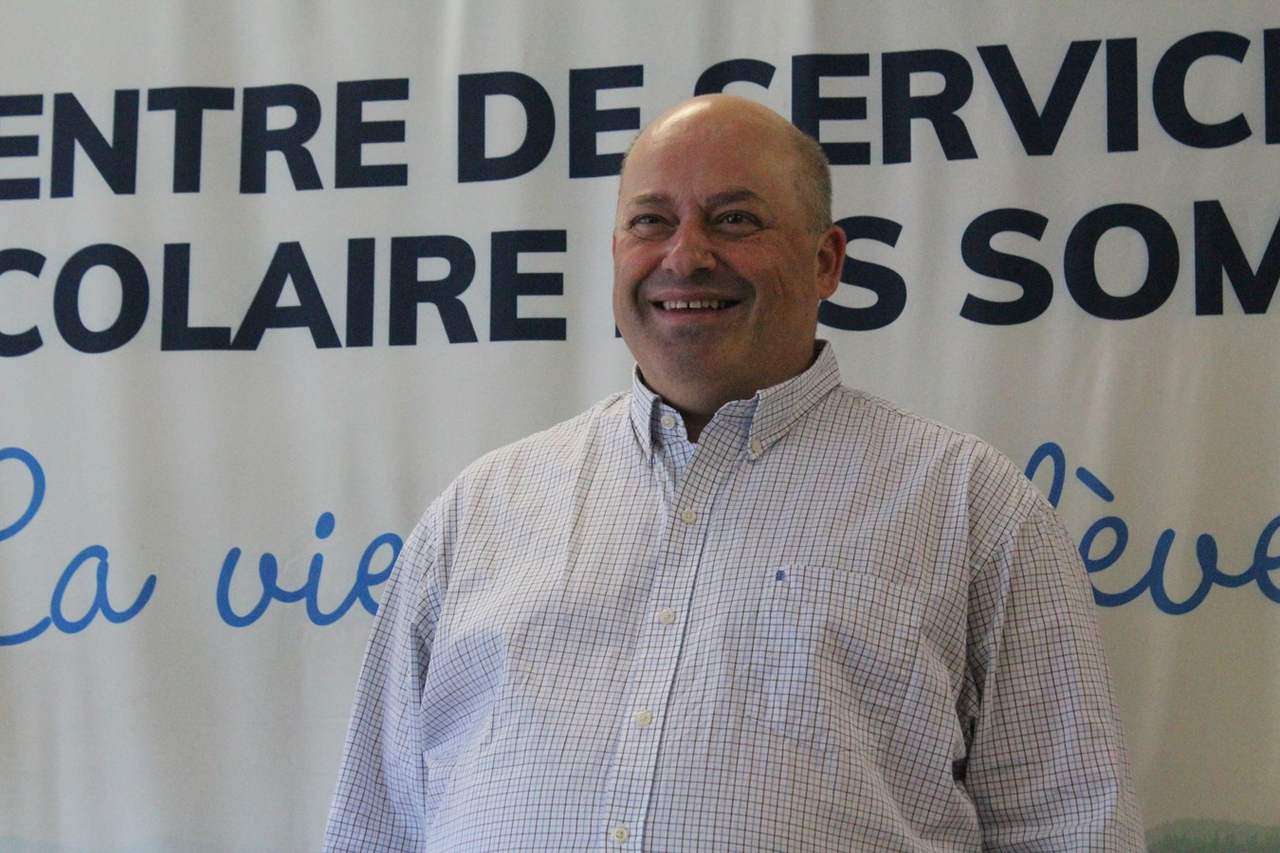 Marc Poirier, directeur de l’école Saint-Gabriel.