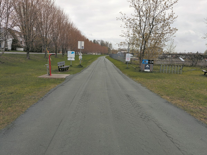 L’amélioration de la surface du sentier de la Vallée enfin complétée