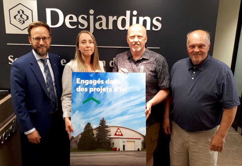 La Caisse des Sources devient partenaire du projet de Centre récréatif de Val-des-Sources