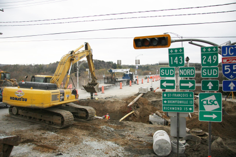 Grands travaux de voirie