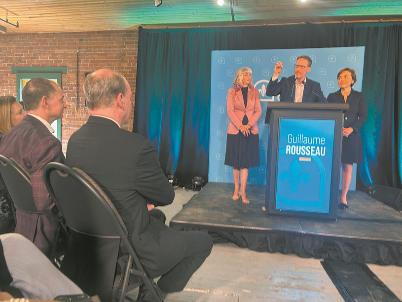 André Bachand passe le flambeau…