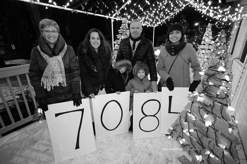 Soirée d’illumination à la Maison de la famille