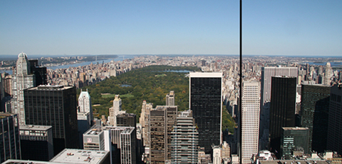 Une vue de New York