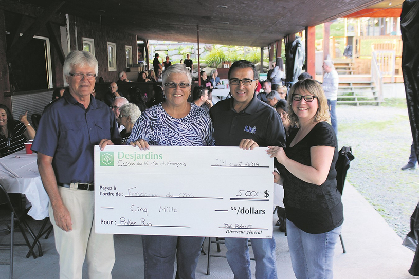 Premier Poker Run Desjardins et la Fondation du CSSS au profit de Michaël 