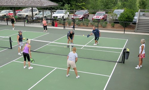 Nouveaux terrains de pickleball 