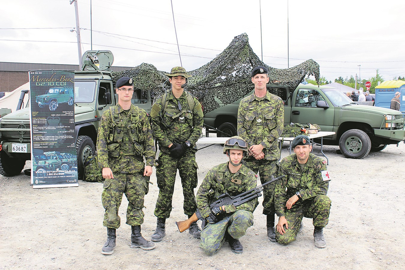 Un espace réservé aux militaires à Windsor