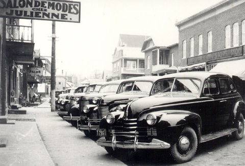 Taxi en 1940