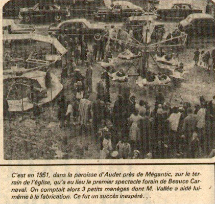 Beauce Carnaval en 1951