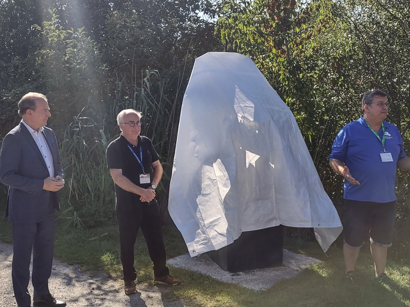 Inauguration d’une sculpture emblématique à l’étang Burbank