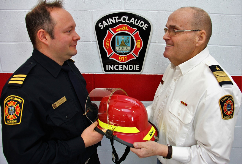 Des nominations au Service des incendies de St-Claude